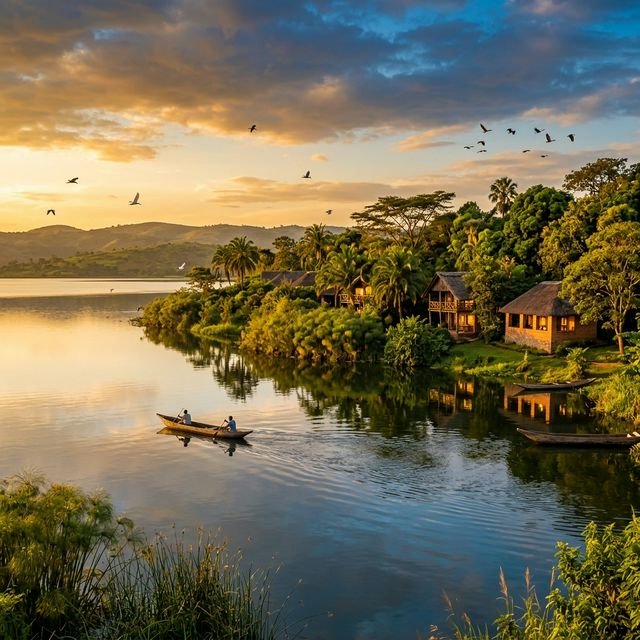 Lake view at Nabugabo Holiday Centre